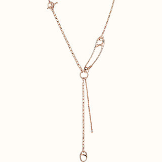 Chaine d'Ancre Punk lariat necklace, large model